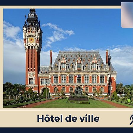 * The Gold Time * Appartement Confort * Centre-Ville Calais Bagian luar foto