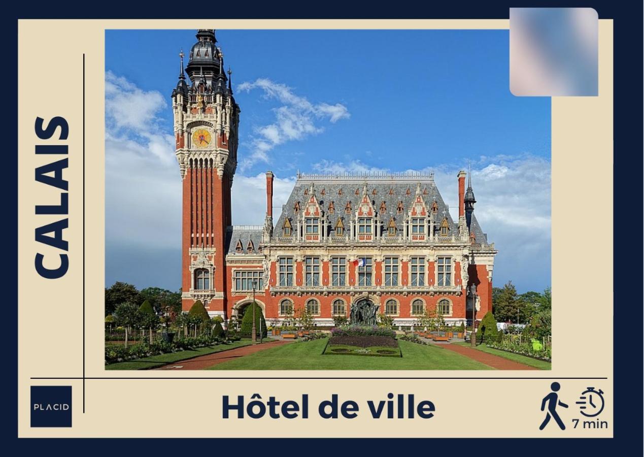 * The Gold Time * Appartement Confort * Centre-Ville Calais Bagian luar foto